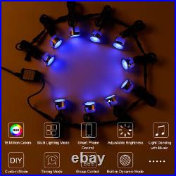 61mm RGB+Warm White Decking Light Bluetooth Control Spot Light Inground Lamp