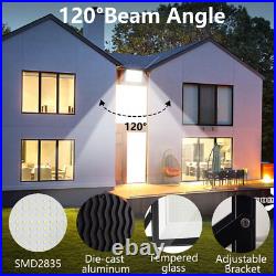 6X 100W LED Floodlight Spot Light Security Flood Lights Outdoor Garden Wall Lamp