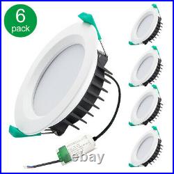 6X led Ceiling Light Recessed Downlight Round Ultra Slim Concave Face Spot Light
