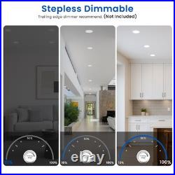 6-24x LED Recessed Ceiling Nightlight 70mm Spot 3CCT Lamp White Downlights