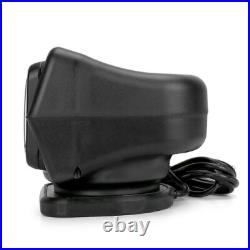 7 60W LED Car Search Light Rotating Remote Control Driving Spot Light Lamp