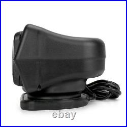 7inch 60W LED Car Search Light Rotating Remote Control Driving Spot Light Lamp