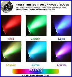 8Pcs Solar Powered LED Spot Lights Outdoor Landscape Garden Spot Light Lamp UK