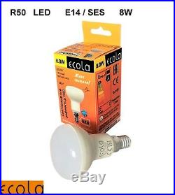 8W LED R50 E14 SES ECOLA Reflector Spot Light Bulb Lamp 4/6/8/10 DAY/WARM /COOL