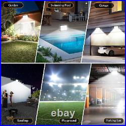 8X 100W LED Floodlight Spot Light Security Flood Lights Outdoor Garden Wall Lamp
