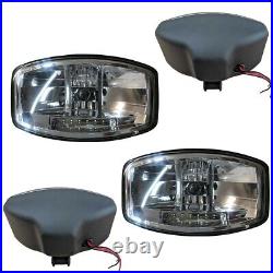 8X 24v Jumbo 320 FF Spot & sidelight light/lamp Kelsa/BAR/Scania/Volvo/MAN