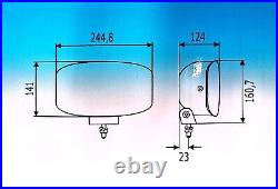 8X 24v Jumbo 320 FF Spot & sidelight light/lamp Kelsa/BAR/Scania/Volvo/MAN