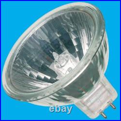 90x 35W MR16 GU5.3 12V Halogen Dichroic UV Filter Dimmable Spot Light Bulbs Lamp