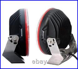 96W 9 High Power 24v Led Work Lamp Spot Lights X4 Fit For Daf Man Scania Volvo