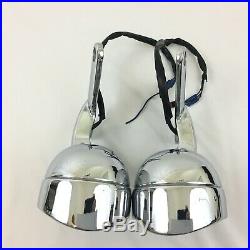 97-13 OEM Genuine CVO Harley Auxiliary Left/Right Pair Passing Spot Lights Lamps