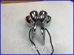 97-13 OEM Genuine CVO Harley Auxiliary Passing Spot Lights Lamps