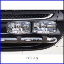 9.6 12-24V Jumbo LED Work Light Bar X6 Spot Roof Driving h7 Lamp Truck Tractor