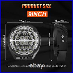 9inch Roof Led Spot Light Driving Offroad For Mercedes Atego Front Lamps Truck