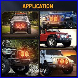 9inch Round LED Work Light DRL Spot Driving Fog Lamp Offroad Truck SUV UTV 4WD