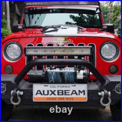 AUXBEAM 20 LED Work Light Offroad Driving Lamp Spot 6 Modes Universal Truck SUV
