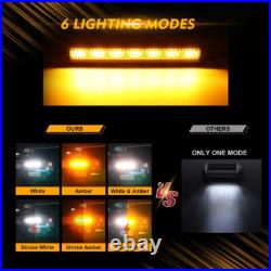 AUXBEAM 20 LED Work Light Offroad Driving Lamp Spot 6 Modes Universal Truck SUV