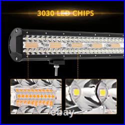 AUXBEAM 20 LED Work Light Offroad Driving Lamp Spot 6 Modes Universal Truck SUV