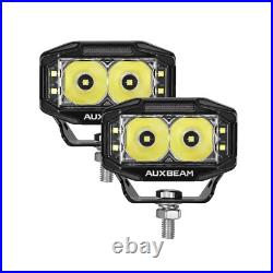 AUXBEAM LED Work Light Bar Flood Spot Lights Driving Lamp Offroad Car Truck SUV
