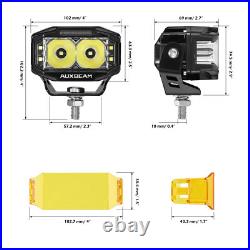 AUXBEAM LED Work Light Bar Flood Spot Lights Driving Lamp Offroad Car Truck SUV