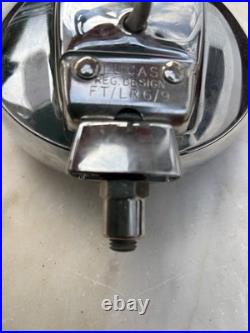 A pair of Vintage LUCAS Spot Lamp Light FT/LR 6/9 Sealed Beam
