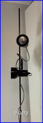 Adjustable Retro Twin Spot Light Floor Standing Lamp Black