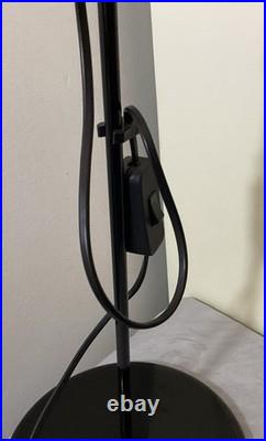 Adjustable Retro Twin Spot Light Floor Standing Lamp Black