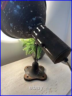 Antique credalux industrial Spot Table Light 16 Inch Works Pat Tested
