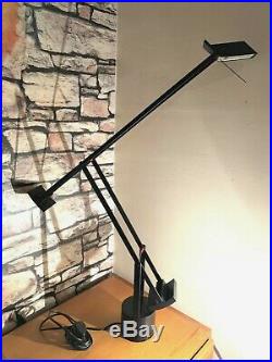 Artemide Tizio 35 desk lamp on swivel base Richard Sapper reading light MCM spot