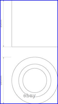 Astro Exterior Downlight/Recessed Spot Light, Aluminium, 6 W, Textured Black