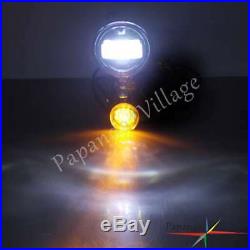 Auxiliary Lighting Bracket LED Turn Signal Spot Fog Light Lamp For Electra Glide