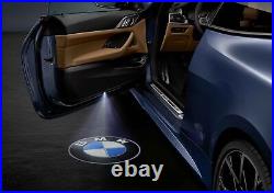 BMW Genuine LED Door Projectors 50mm Light Lamp Lighting Replacement 63312463924