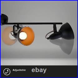 BRILONER Leuchten Ceiling Light, 4-Bulb Spotlight, Rotatable and Pivotable