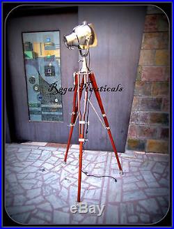 Big Spot search light Theater With Tripod Floor Searchlight Nautical Home Decor