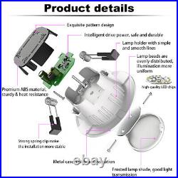 Bluetooth APP Control Recessed LED Panel Ceiling Light Downlight Spotlight Round