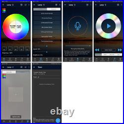 Bluetooth APP Control Recessed LED Panel Ceiling Light Downlight Spotlight Round