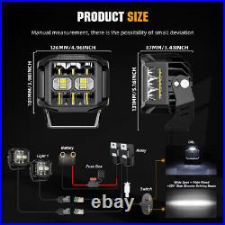 COLIGHT 5inch White LED Driving Work Light Offroad Fog Lamp DRL & Spotlight 172W