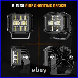 COLIGHT 5inch White LED Driving Work Light Offroad Fog Lamp DRL & Spotlight 172W