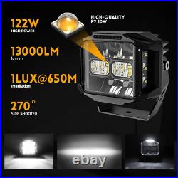 COLIGHT 5inch White LED Driving Work Light Offroad Fog Lamp DRL & Spotlight 172W