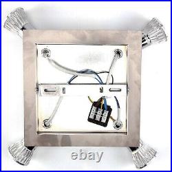 Ceiling 4 Way LED Spot Light Fitting Kitchen GU10 Bulb Light Spotlight Bar Lamp