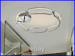 Ceiling Lamp Light Chrome LED Designer Luxury Spotlight Colette Ø80cm