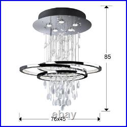 Ceiling Lamp Light Chrome Silver LED Design Luxury Spotlight Bruma Ø76