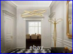 Ceiling Lamp Light LED Designer Modern Brushed Gold Spotlight Ellipse