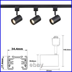 Ceiling Light Picture Spotlight Rotatable Tilt Adjustable Track Lamp 2M 6 Spot