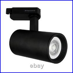 Ceiling Mounted Black 2M 2 Meter 4 Spot GU10 LED Single Circuit Track Light Lamp