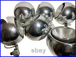 Ceiling Spotlights Vintage Aluminium Eyeball Concord Lamps Vintage 1970s