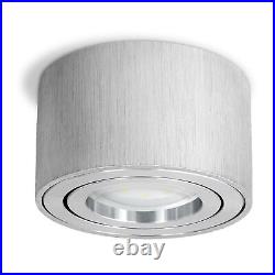 Celi 1A Building Spot Aluminium Brushed Swivel with DIMM Step-Up LED Module 5W Warm White