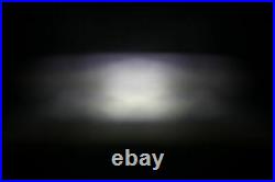 Cibie Oscar Mini LED Black Spot Light Lamp Set 145mm 600 Lumen OEM Valeo