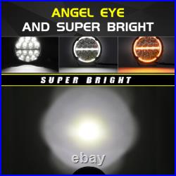 Colight Black LED Driving LED 7 ROUND SPOT LIGHT SPOT LAMP DRIVING BEAM PATTERN