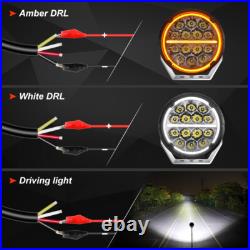 Colight Black LED Driving LED 7 ROUND SPOT LIGHT SPOT LAMP DRIVING BEAM PATTERN