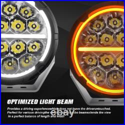 Colight Black LED Driving LED 7 ROUND SPOT LIGHT SPOT LAMP DRIVING BEAM PATTERN